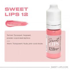 Пігмент для перманентного макіяжу SWEET LIPS № 12