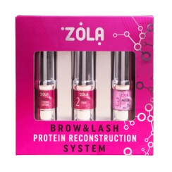 A set for lamination Brow&Lash Protein Reconstruction System ZOLA