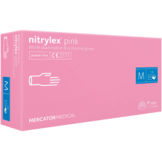 NITRYLEX nitrile gloves (pink)