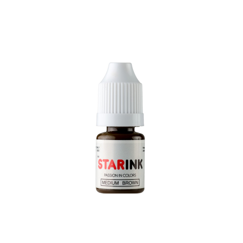 Пигмент для татуажа STARINK Medium Brown (для бровей)