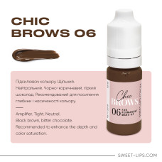 Пигмент для перманентного макияжа Chic Brows №6