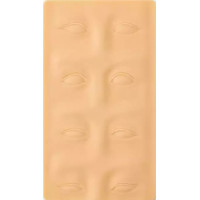 Artificial silicone skin Volumetric eyes
