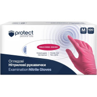 Рукавички нітрилові ProtectTM рожеві