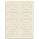 Training mat Lip contour