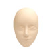 Silicone training face for tattooing (without stand)