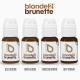 Набор пигментов для татуажа Perma Blend - Evenflo Blonde 2 Brunette set