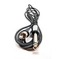 Clipcord EZ Master Pro Tattoo RCA Cord Black