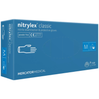 Рукавички нітрилові NITRYLEX блакитні