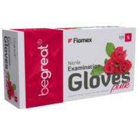 Рукавички нітрилові Begreat рожеві