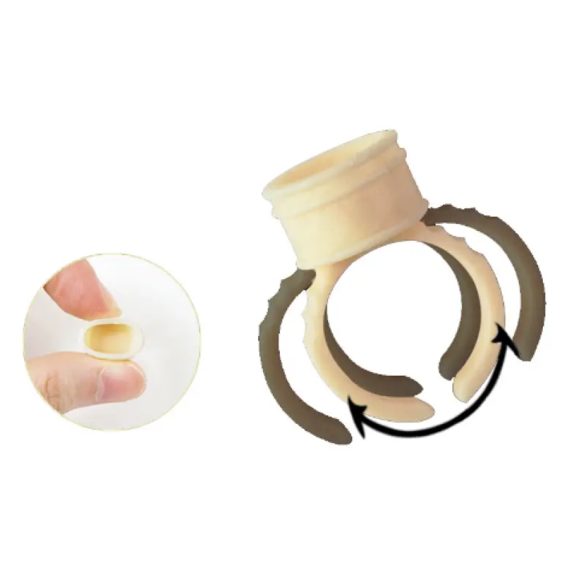 Silicone ring for Silicon pigments