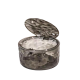 Контейнер круглий гофрований Grey