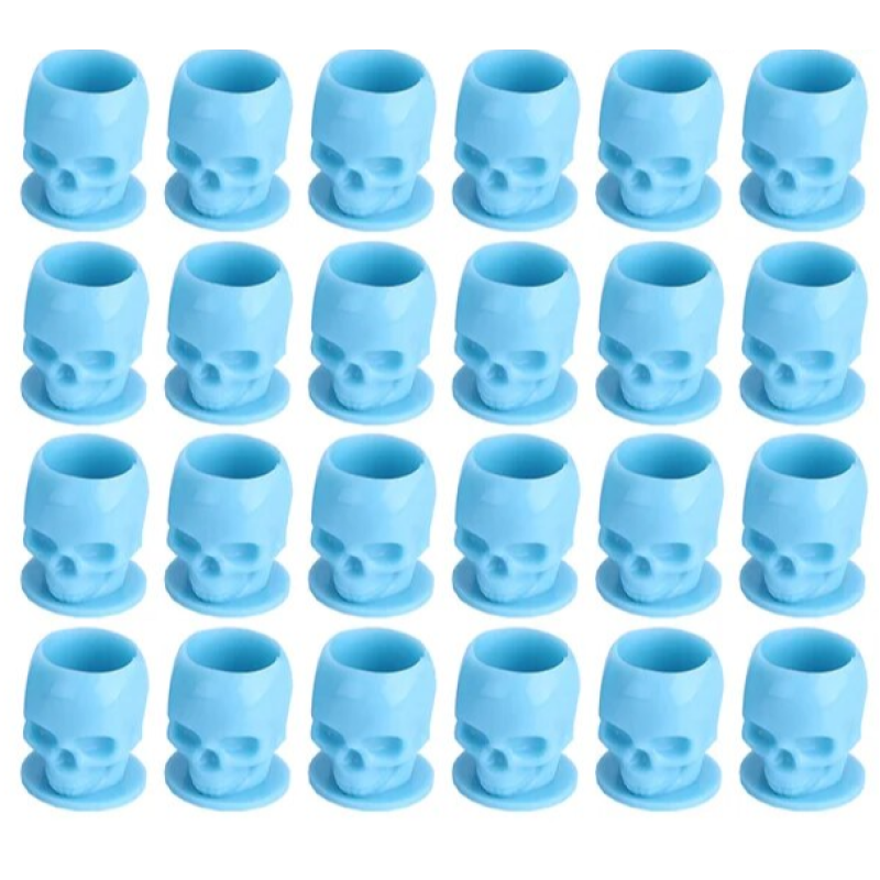 Ковпачки під фарбу Череп Blue