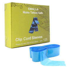 Защитные пакеты на клипкорд Emalla 50*810 синие