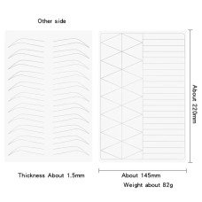 Training mat Eyebrow marking