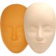 Тренувальне обличчя для татуажу силіконове (з підставкою)