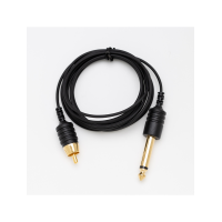 Clipcord EZ IWORK Thin RCA Cord Black