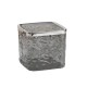 Контейнер квадратний гофрований Grey