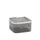 Контейнер квадратний гофрований Grey