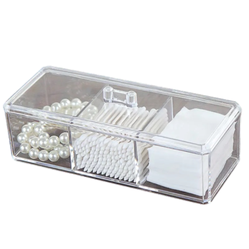 Органайзер акриловый на три отделения