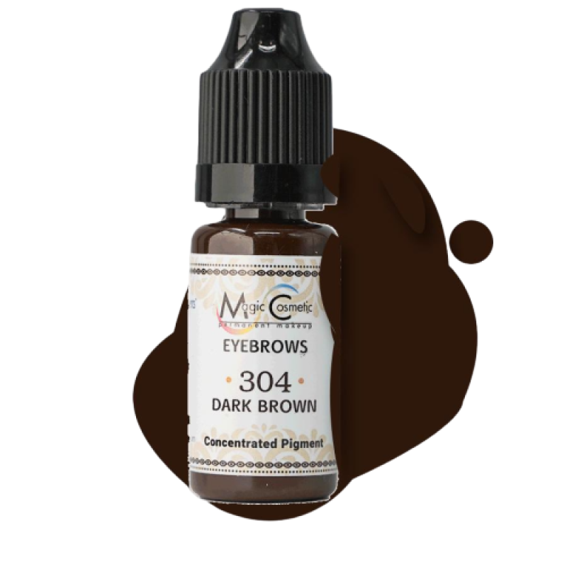 Pigment Magic Cosmetic Eyebrows No. 304 Dark Brown (for eyebrows)