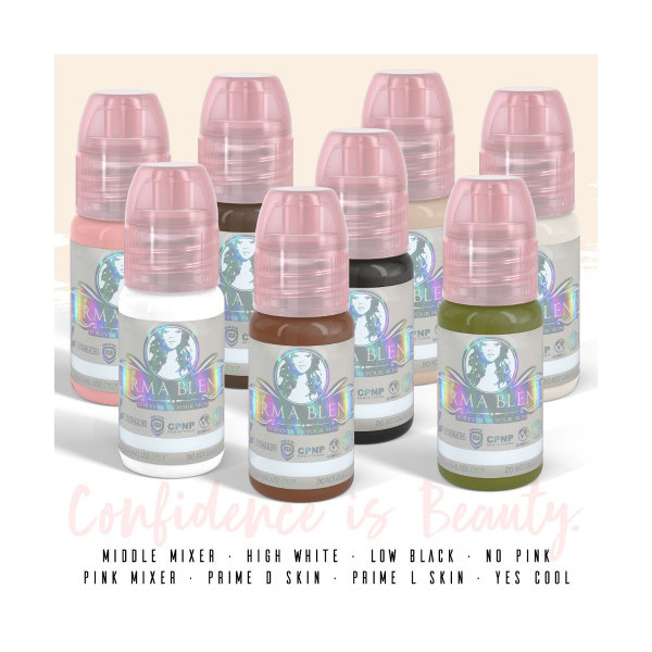 Set of pigments for tattoo Perma Blend - Areola 30 ml