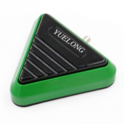 Трикутна металева педаль YUELONG (зелена)
