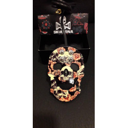 Metal pedal with Skull FC057