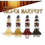 Набор красок World Famous Ink - Damian Gorski Golden Harvest Set 4