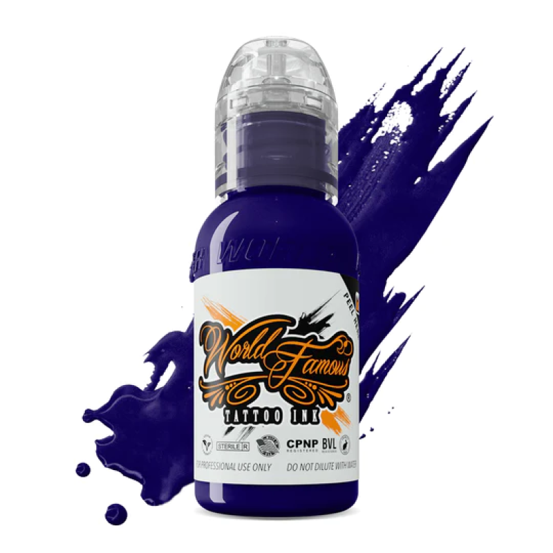 Краска World Famous Ink - Abyss Blue