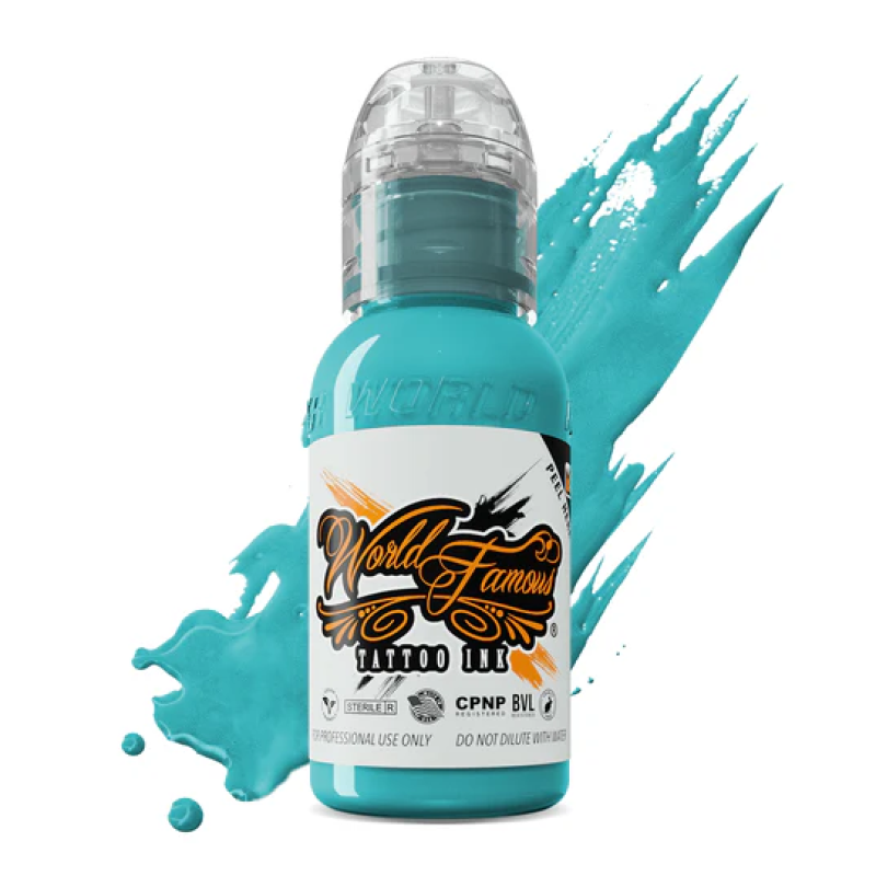 World Famous Ink - Barrier Reef Blue