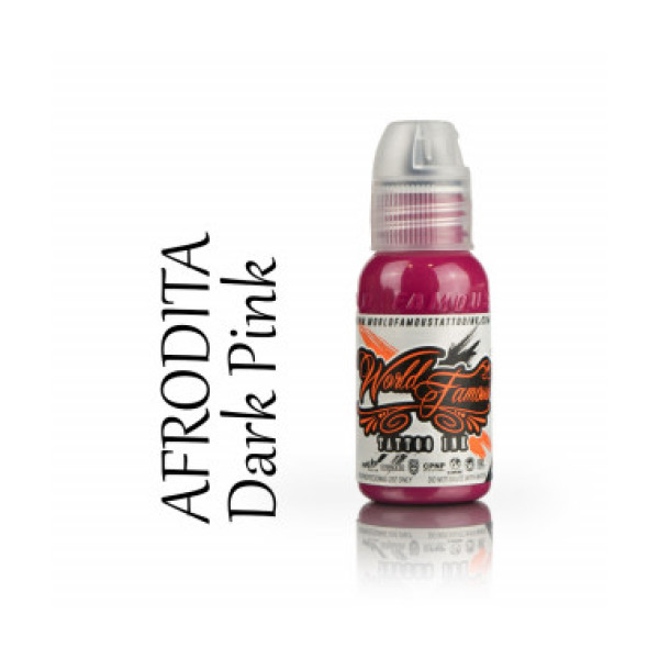 Фарба World Famous Ink - DEBORA CHERRYS MUSAS - DARK PINK - AFRODITA - 30ML