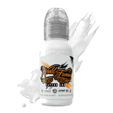 World Famous Ink - Portrait White