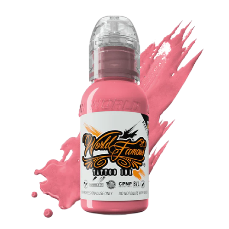 World Famous Ink - Flying Pig Pink