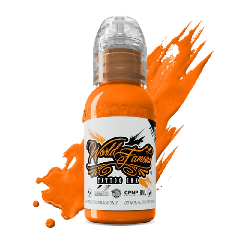 World Famous Ink - Acropolis Orange