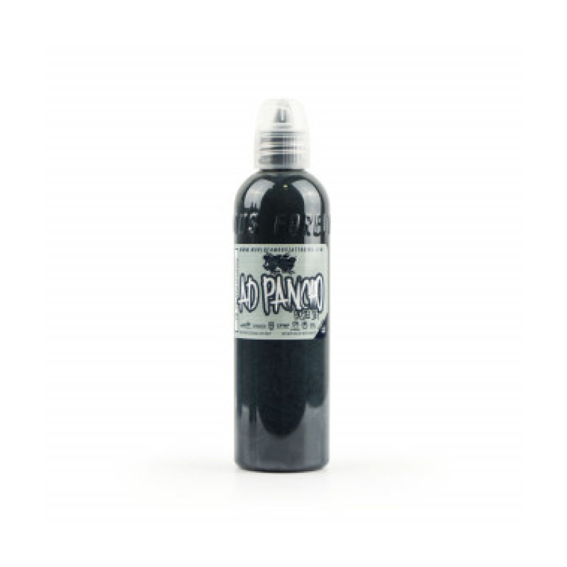 World Famous Ink - A.D.Pancho Pastel Grey 120ML 4
