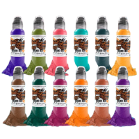 Набор красок World Famous Ink - Jay Freestyle Watercolor SET 12x30ml