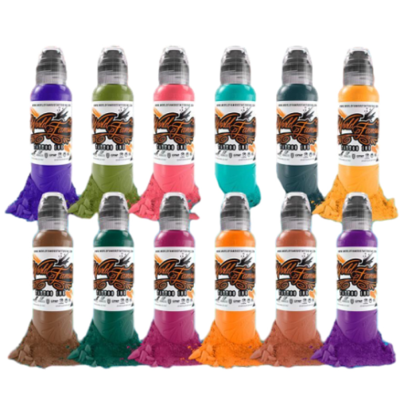 Набір фарб World Famous Ink - Jay Freestyle Watercolor SET 12x30ml