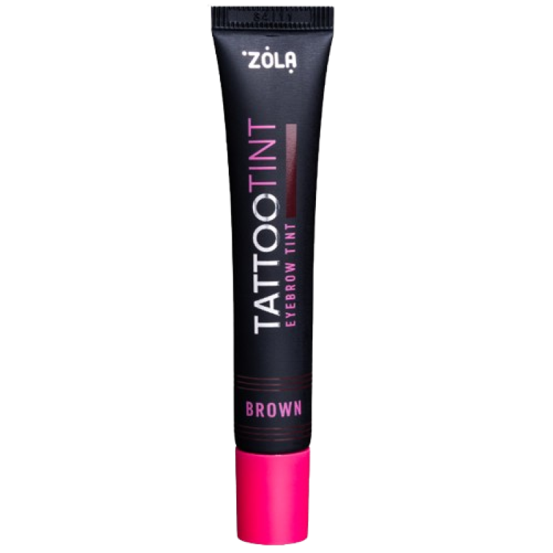 Фарба для брів та вій TATTOO TINT Brown ZOLA