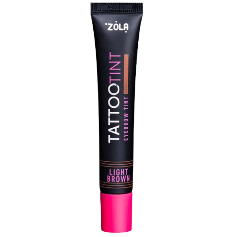 Фарба для брів та вій TATTOO TINT Light Brown ZOLA