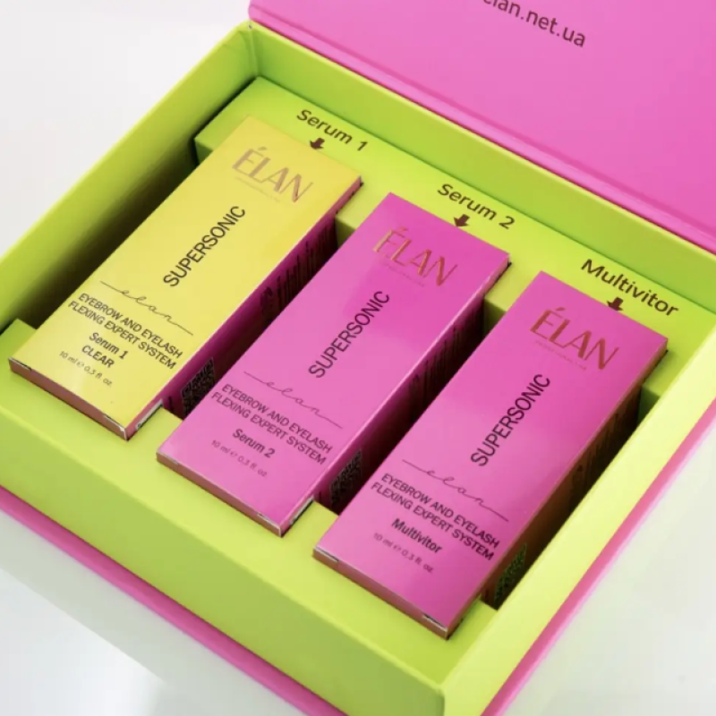 Набор эксперт-система флексингу бровей и ресниц SUPERSONIC Elan