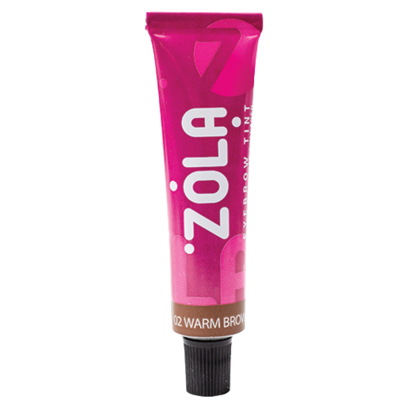 Краска для бровей с коллагеном Eyebrow Tint With Collagen 15ml (02 Warm Вrown) ZOLA