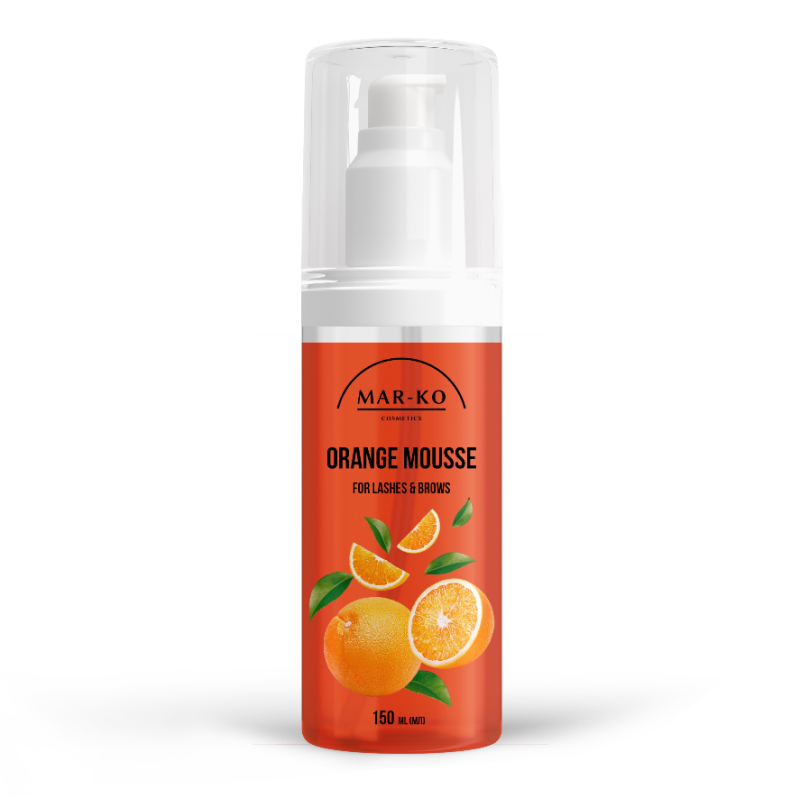 Пена для бровей и ресниц Orange mousse MAR-KO