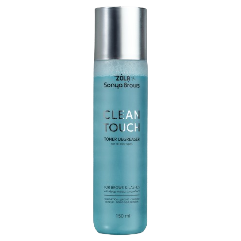 Тонер-знежирювач для брів та вій ZOLA x Sonya Brows