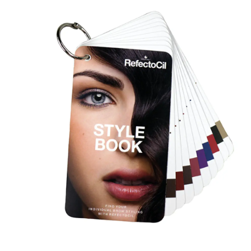 Брошура з палітрою фарб Style Book RefectoCil