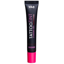 Фарба для брів та вій TATTOO TINT Brown ZOLA