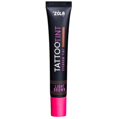 Фарба для брів та вій TATTOO TINT Light Brown ZOLA