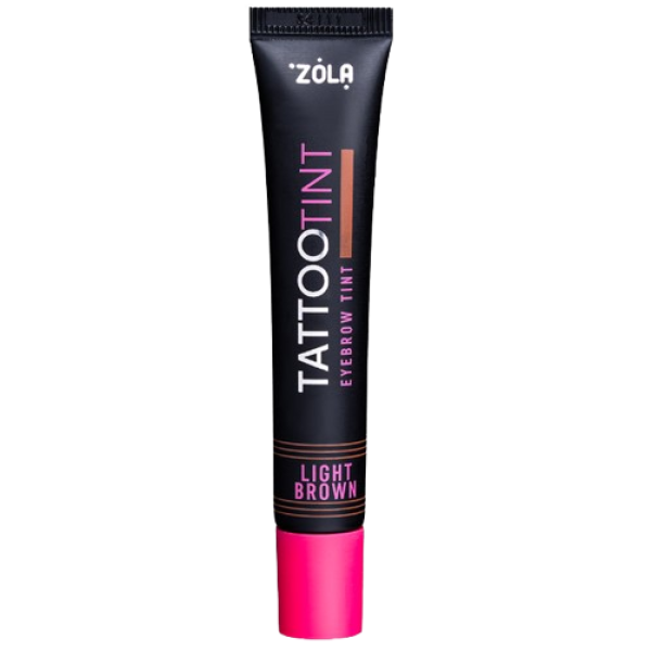 Фарба для брів та вій TATTOO TINT Light Brown ZOLA