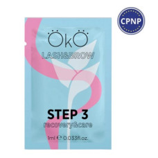 Sachet for eyelash lamination STEP3 CARE&RECOVERY OKO