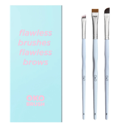 Набір пензлів Flawless Brushes Flawless Brows (№3 №4 №6) OKO