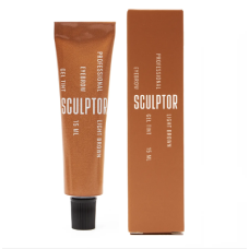 Gel eyebrow paint LIGHT BROWN 15ml SCULPTOR